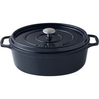 Invicta Cocotte oval 29 cm / 5 L - Gusseisen blau von Invicta