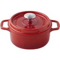 Invicta Cocotte rund 26 cm / 5 L - Gusseisen rot von Invicta