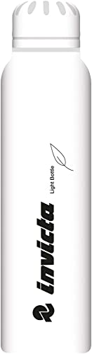 Invicta Trinkflasche, Thermoflasche,Wasserflasche, 500 ml, BPA-Frei, Schule und Sport, weiß von Invicta