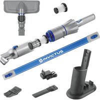 INVICTUS ONE 2.0 Akkusauger anthrazit-blau 12teilig INVICTUS ONE 2.0 Akkusauger anthrazit-blau 12teilig von Invictus
