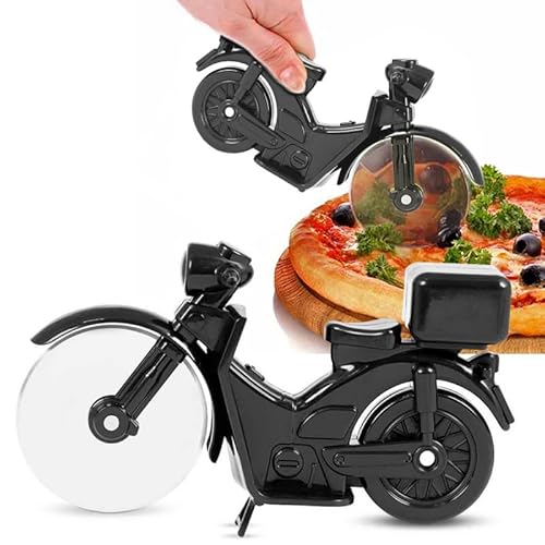 Invotis Pizza Schneider Ride & Cut Motorrad Schwarz Nr 1514 von INVOTIS