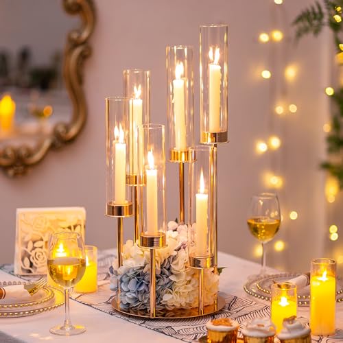 Inweder Kerzenst채nder Gold Bodenkandelaber Kerzenleuchter: 1 St체ck Kerzenhalter aus Metall Windlicht-Kerzenhalter Hohe Kandelaber f체r Tafelaufsatz Hochzeit Veranstaltung Weihnachten oder Feste Inweder Kerzenst채nder Gold Bodenkandelaber Kerzenleuchter: 1 St체ck Kerzenhalter aus Metall Windlicht-Kerzenhalter Hohe Kandelaber f체r Tafelaufsatz Hochzeit Veranstaltung Weihnachten oder Feste von Inweder