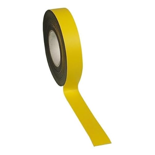 Inwell - Magnetband 40 mm in Farbe Gelb auf Rol | 10 meter | NICHT Selbstklebend | Stark magnetisch | Magnetstreifen Inwell - Magnetband 40 mm in Farbe Gelb auf Rol | 10 meter | NICHT Selbstklebend | Stark magnetisch | Magnetstreifen von Inwell