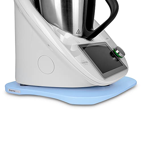 Gleitbrett für Thermomix TM5 TM6 – leicht gleitendes Untergestell thermoBase hochwertigem MDF-Holz – Schützt die Waage und erleichtert das Verschieben – rutschfest, Elegantes Design, Farbe: Himmelblau Gleitbrett für Thermomix TM5 TM6 – leicht gleitendes Untergestell thermoBase hochwertigem MDF-Holz – Schützt die Waage und erleichtert das Verschieben – rutschfest, Elegantes Design, Farbe: Himmelblau von Inwood