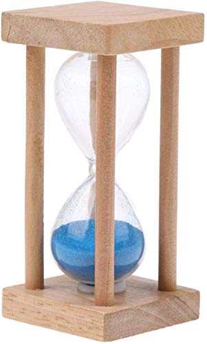 Inzopo 5 Minuten Holz Sanduhr Sanduhr Sanduhr Eieruhr Küchenuhr Glas Geschenk Sandglas Stundenzähler Sanduhr für Kinder Sanduhr Sanduhr Sanduhr Sanduhr Spiel Heimdekoration von Inzopo