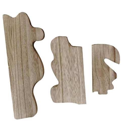 Ioensy 3X Float Regale Regale Organisation Organizer Halter Lagerung Racks für über Toilette Wohnzimmer Bauernhaus Schlafzimmer, Hellbraun Ioensy 3X Float Regale Regale Organisation Organizer Halter Lagerung Racks für über Toilette Wohnzimmer Bauernhaus Schlafzimmer, Hellbraun von Ioensy