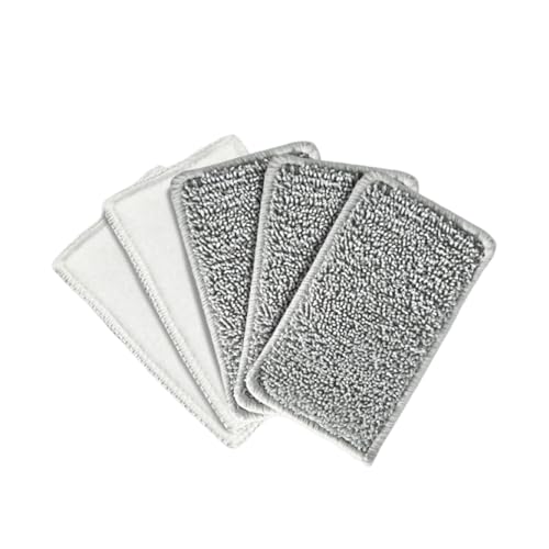 Ioensy 5 Teiliges Reinigungstuch für Dampfreiniger, Tropfschalen Pad für Kaffeemaschinen, Dampfreinigerbürste, Düsenersatzteile von Ioensy