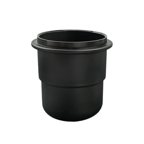 Ioensy 58 Mm Tassen Espresso Kaffeemaschinen Zubehör, Praktischer Behälter Zum Eindicken von Kaffeesatz für 58 Mm Siebträger für Café Bar, Schwarz von Ioensy