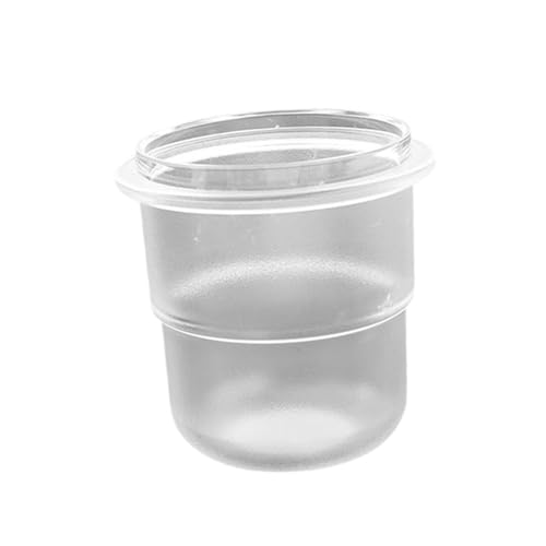 Ioensy 58 Mm Tassen Espresso Kaffeemaschinen Zubehör, Praktischer Behälter Zum Eindicken von Kaffeesatz für 58 Mm Siebträger für Café Bar, Weiß von Ioensy