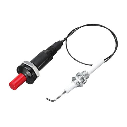 Ioensy Druckknopf Piezo Kit, Universeller 30 cm Drahtersatz für Heizungs Gasofen von Ioensy