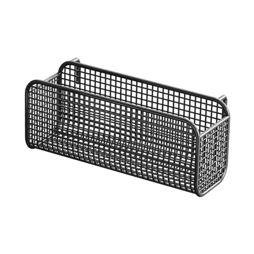 Ioensy Hängekorb Aus Metall Zur Aufbewahrung von Telefon, Getränken, Nachttisch, Sorgt für Ordnung Im Wohnzimmer, Schlafzimmer, Eisencollage, Black L Ioensy Hängekorb Aus Metall Zur Aufbewahrung von Telefon, Getränken, Nachttisch, Sorgt für Ordnung Im Wohnzimmer, Schlafzimmer, Eisencollage, Black L von Ioensy