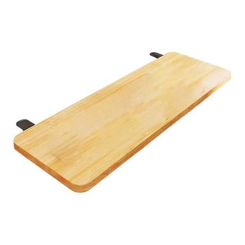 Ioensy Handgelenkstütze für Schreibtischbrett, Home Office Schreibtisch Verlängerungsbrett, Zum Installieren, Faltbar, Um Die Auflage zu Verlängern, Holzfarbe Ioensy Handgelenkstütze für Schreibtischbrett, Home Office Schreibtisch Verlängerungsbrett, Zum Installieren, Faltbar, Um Die Auflage zu Verlängern, Holzfarbe von Ioensy