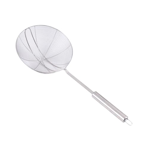 Ioensy Mesh Sieb Skimmer Seiher Schöpfkelle Küche Kochen Und Braten Utensilien Hängen Küche Gadgets Edelstahl, Klein von Ioensy