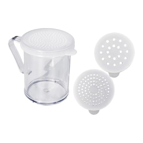 Ioensy mit Deckel, Leere Gewürzflasche, Tragbare Gewürz Aufbewahrungsbox für Zucker, für Restaurant, Reisen, Camping, Grillen von Ioensy