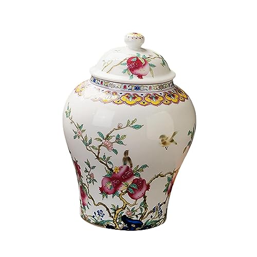 N/A/A Lose Tee Topf Keramik Ingwer Glas Desktop Dekorative Vase von Ioensy