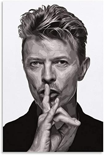 Poster Und Gedruckte David Bowie für Raumdekoration Leinwand Malerei Wandkunst Bilder 11.8"x19.7"(30x50cm) Kein Rahmen von Iooie