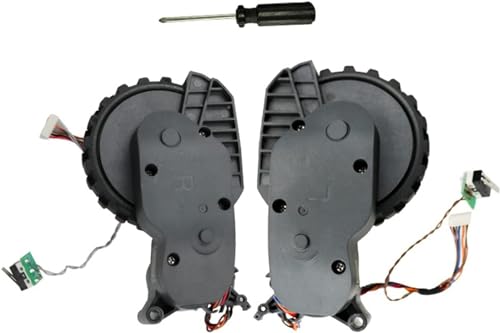Iordan Ersatzteile für Haushaltsgeräte - Robotervakuum-Wheels - Industrieller Caster aus Polyurethan (PU) - Schwenkrollen - Plattenmontage - 1 Stück - Kompatibel für Roborock S7 S5 MAX S6 MAXV T7 T7S von Iordan