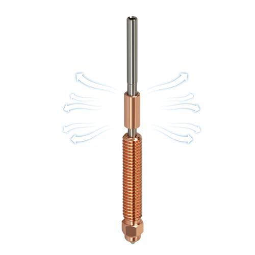 3D Printer Nozzle, Metal Quick Swap Replacement Tip, Anti-Wear Design, Smooth Filament Extrusion, Printing Upgrade for Crafting Projects and Professionals, 2.99 x 0.24 x 0.24 Zoll 3D Printer Nozzle, Metal Quick Swap Replacement Tip, Anti-Wear Design, Smooth Filament Extrusion, Printing Upgrade for Crafting Projects and Professionals, 2.99 x 0.24 x 0.24 Zoll von Iouyjiu