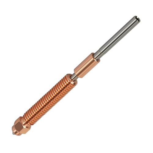 3D Printer Nozzle, Metal Quick Swap Replacement Tip, Anti-Wear Design, Smooth Filament Extrusion, Printing Upgrade for Crafting Projects and Professionals, 2.99 x 0.24 x 0.24 Zoll 3D Printer Nozzle, Metal Quick Swap Replacement Tip, Anti-Wear Design, Smooth Filament Extrusion, Printing Upgrade for Crafting Projects and Professionals, 2.99 x 0.24 x 0.24 Zoll von Iouyjiu