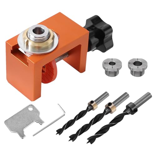 Cabinet Door Jig, Installation Positioning Tool, Hardware Mounting Clamp, Accurate Adjustable Setup Durabled Easy to Use Design for Home Furniture Workspaces, 2.56x1.57x1.97 Inches von Iouyjiu