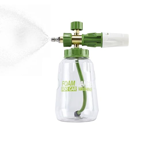 Foam Sprayer Bottle, Comfortable Handheld Pump Sprayer, High Pressure Spray with 1L Large Capacity and Leak Proof Design for Car Washing and Pet Bathing, 1 Piece Foam Sprayer Bottle, Comfortable Handheld Pump Sprayer, High Pressure Spray with 1L Large Capacity and Leak Proof Design for Car Washing and Pet Bathing, 1 Piece von Iouyjiu