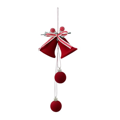 Iouyjiu Christmastree Deko | Weihnachtsbaum Aufhängbarer Schmuck | Rote Hängbare Weihnachtsdekoration Geflockt Für Fenster Geschäft Fest Iouyjiu Christmastree Deko | Weihnachtsbaum Aufhängbarer Schmuck | Rote Hängbare Weihnachtsdekoration Geflockt Für Fenster Geschäft Fest von Iouyjiu