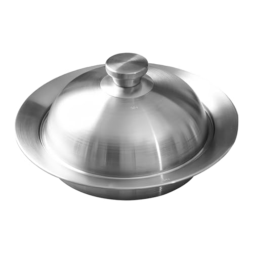 Iouyjiu Dampferkorb - 11 Zoll Edelstahl & Meeresfrüchte Dampfer | Gesunder dampfendes Kochen Mehrzweckküchenkorb für Brokkoli, Mais, Kartoffel, Ei, Krabben, Muschel, Nudeln von Iouyjiu