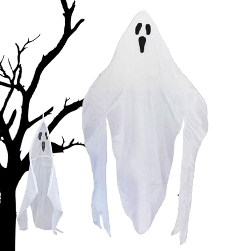 Iouyjiu Geisterdekor für den Außenbereich | Gruselige Halloween-Ornamente – Horror-Dekoration für Baum, , vor dem Haus, Garten, Terrasse, Innenbereich, Wohnzimmer von Iouyjiu
