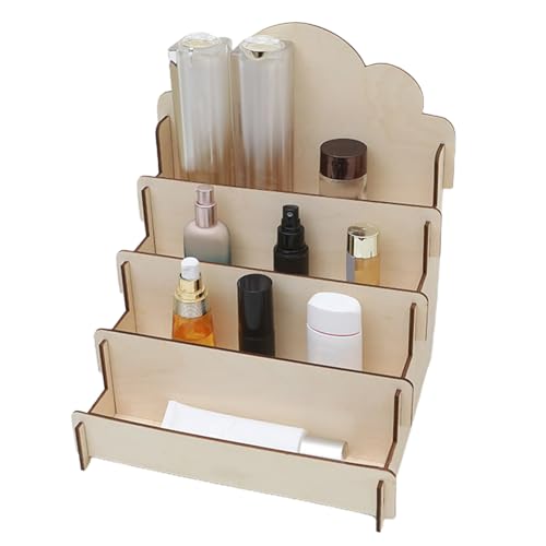 Iouyjiu Grußkartenhalter-Display, Grußkarten-Displayständer - 4-stöckiger, stabiler Holz-Präsentationsständer - Multifunktionale Präsentationsstaffelei für Grußkarten, Fotos, Postkarten Iouyjiu Grußkartenhalter-Display, Grußkarten-Displayständer - 4-stöckiger, stabiler Holz-Präsentationsständer - Multifunktionale Präsentationsstaffelei für Grußkarten, Fotos, Postkarten von Iouyjiu