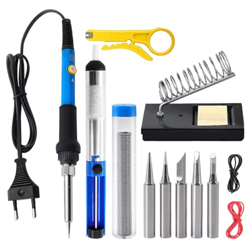 Iouyjiu Lötkolben – Lötkolben mit verstellbarem Draht, 60 W, 230 V, elektronische Werkzeuge für Handwerk, Reparatur, Uhren, Drohnen, Gitarren, Vitrail Iouyjiu Lötkolben – Lötkolben mit verstellbarem Draht, 60 W, 230 V, elektronische Werkzeuge für Handwerk, Reparatur, Uhren, Drohnen, Gitarren, Vitrail von Iouyjiu
