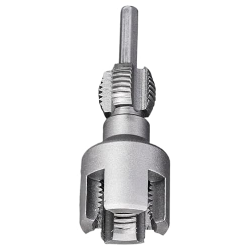 Iouyjiu PVC Rohr Innengewindeschneider - PVC-Wasserrohr-Gewindeöffner,Doppelendige Ausführung Für Elektrobohrer & Handwerkzeuge, Sanitärzubehör Für Heimwerker Und Fachkräfte von Iouyjiu