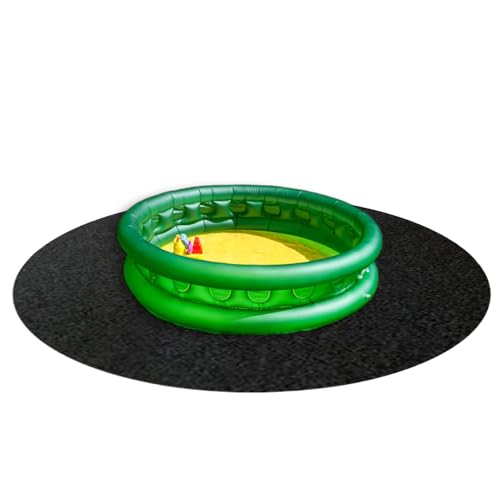 Iouyjiu Pool Bodenmatte, Unterbecken, Schutzplane, Tear Resistant Oberflächen, Thick Anti Puncture Base für Swimming Pool, Lawn, Deck, Garten, Terrasse, Nutzung, 1 Stück von Iouyjiu