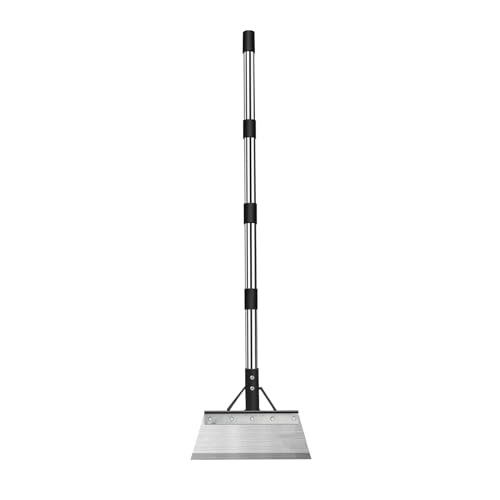Iouyjiu Rasenentfernungsschaufel, Metall Schnee Schaber Mit Verstellbarem, Multifunktionale Hand Schaufel Für Terrasse Einfahrt Garten Rasen von Iouyjiu