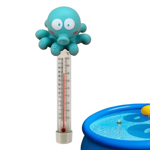 Iouyjiu Temperatursensor für Pool – Badewannenthermometer Tiere Cartoon mit Seil | schwimmendes Thermometer für Wasser, Zubehör für Pool, verwendbar für Spa, heiße Quelle, Dusche, See Iouyjiu Temperatursensor für Pool – Badewannenthermometer Tiere Cartoon mit Seil | schwimmendes Thermometer für Wasser, Zubehör für Pool, verwendbar für Spa, heiße Quelle, Dusche, See von Iouyjiu