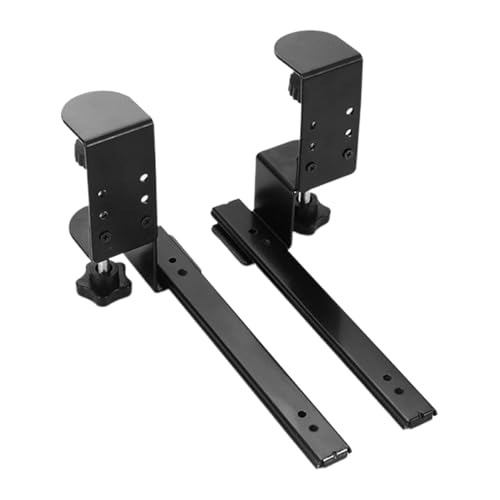 Under Desk Keyboard Holder | Height Adjustable Slide-Out Keyboard Drawer | Sliding Shelf for Typing, Underdesk Mounted Keyboard Holder for Or Home Use Under Desk Keyboard Holder | Height Adjustable Slide-Out Keyboard Drawer | Sliding Shelf for Typing, Underdesk Mounted Keyboard Holder for Or Home Use von Iouyjiu