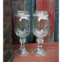 4 Redneck Weingläser | Weinglas Hinterwäldler Gläser Hochzeit Party von IowaFarmLifeDreams
