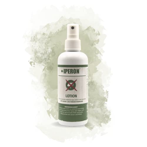 IPERON® 200 ml Lotion Flohschutz Zeckenschutz Abwehr Ungeziefer Pflege für Hunde Katzen Nager von Iperon