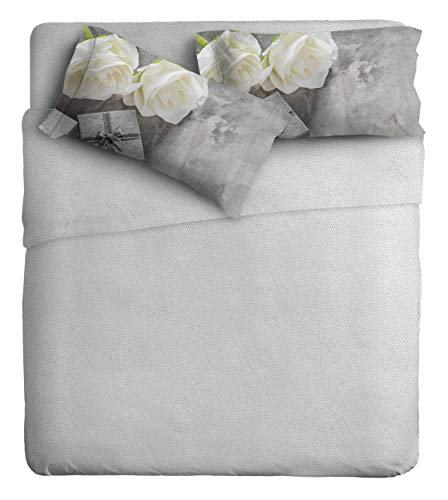 Ipersan Rose Fine-Art, Organic Cotton Grey, Single von Ipersan