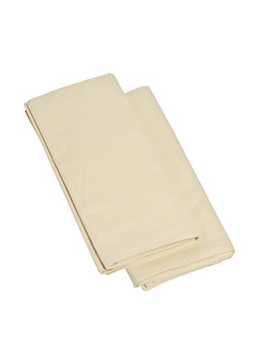 Ipersan Uni-Kopfkissen Set Farbe beige 52x83 cm. von Ipersan