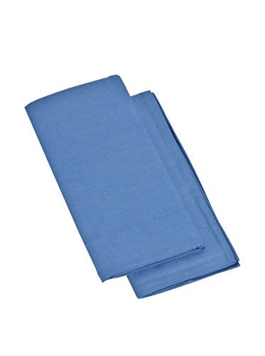 Ipersan Uni-Kopfkissen Set Farbe blau Avio 52x83 cm. von Ipersan