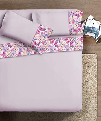 Ipersan Komplett mit Fotorand Armonie Doppelbett Design Dahlie Hintergrund Glyzinie Ipersan Komplett mit Fotorand Armonie Doppelbett Design Dahlie Hintergrund Glyzinie von Ipersan