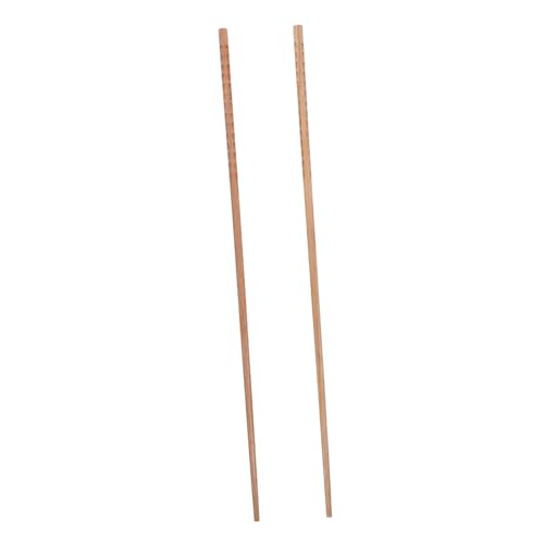 Ipetboom 1 Paar Extra Lange Holz Essstäbchen aus Buchenholz Wiederverwendbar für Hot Pot und Frittieren Stabile und Langlebige Kochstäbchen mit Spezieller Nudelspitze von Ipetboom