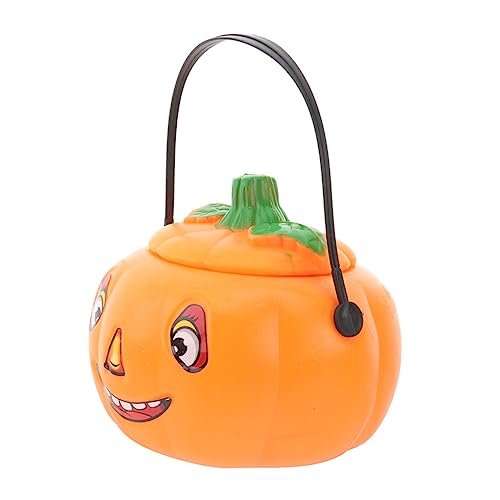 Ipetboom 1 Satz Halloween Kürbis Eimer mit LED Kerze Dekorativer Süßigkeiten Eimer für Halloween Partys zum Sammeln von Süßigkeiten und Snacks Ipetboom 1 Satz Halloween Kürbis Eimer mit LED Kerze Dekorativer Süßigkeiten Eimer für Halloween Partys zum Sammeln von Süßigkeiten und Snacks von Ipetboom