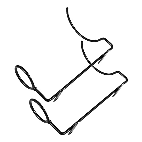 Ipetboom 1 Satz Wandmontiertes Weinregal Aus Schmiedeeisen Eleganter Flaschenhalter Für Weinflaschen Bierflaschen Und Platzsparendes Design Schwarz 2 Stück Ipetboom 1 Satz Wandmontiertes Weinregal Aus Schmiedeeisen Eleganter Flaschenhalter Für Weinflaschen Bierflaschen Und Platzsparendes Design Schwarz 2 Stück von Ipetboom