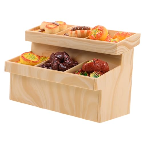 Ipetboom 1 Set Miniatur Vitrine Miniatur Bäckerei Zubehör Set – Simulations Brot Lebensmittelvitrine Für Sammler Und Den Einsatz In Mehreren Szenen Ipetboom 1 Set Miniatur Vitrine Miniatur Bäckerei Zubehör Set – Simulations Brot Lebensmittelvitrine Für Sammler Und Den Einsatz In Mehreren Szenen von Ipetboom