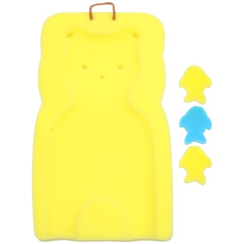 Ipetboom 1 Stück Badematte mit Rutsch Design Süße Form für Babybadewanne Bequem und zur Empfindlichen Haut für Sicheres und Angenehmes Badeerlebnis von Ipetboom
