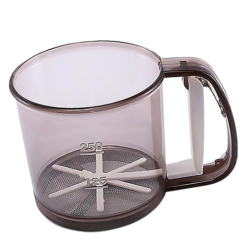 Ipetboom 1 Stück Handgehaltener Mehlsieb aus und Küchenhelfer für Präzises Backen mit für Optimale Mehlkontrolle und Bequemem Griff von Ipetboom