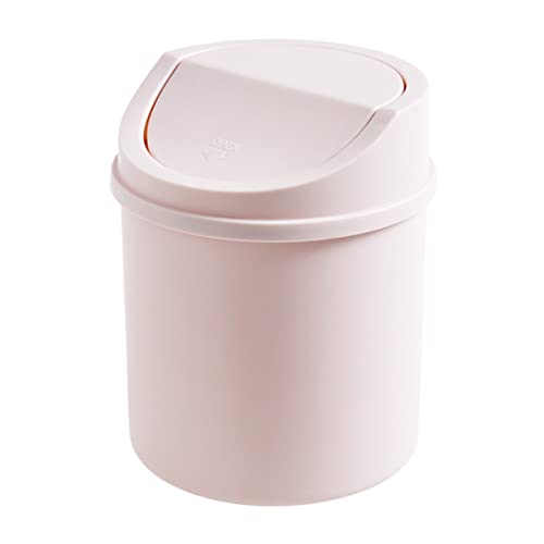 Ipetboom 1 Stück Mini Tischmülleimer mit Deckel Kompakter Abfallbehälter für Büro und Zuhause für Kosmetik und Abfälle Aus Robustem Rosa Ipetboom 1 Stück Mini Tischmülleimer mit Deckel Kompakter Abfallbehälter für Büro und Zuhause für Kosmetik und Abfälle Aus Robustem Rosa von Ipetboom