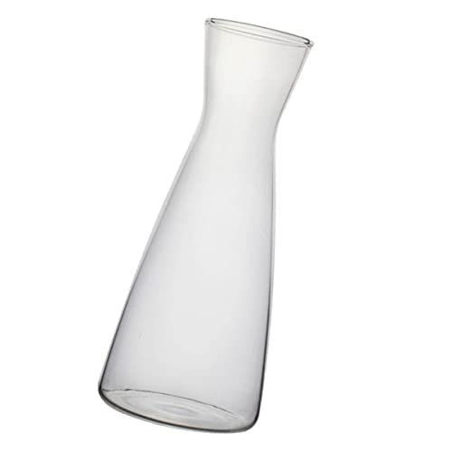 Ipetboom 1 Stück Saftspender für Getränke Transparente Trinkgläser für Saft Tee Kaffee und Cocktails Hochtemperaturbeständiges Borosilikatglas Multifunktionale Glaskaraffe für Täglichen von Ipetboom