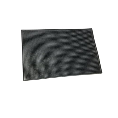 Ipetboom 1 Stück Silikon Barmatte mit Tiefen Rillen Rutschfeste Abtropfmatte für Küche und Bar für Obst und Gemüse Einfache und Optimale Drainage Schwarz Ipetboom 1 Stück Silikon Barmatte mit Tiefen Rillen Rutschfeste Abtropfmatte für Küche und Bar für Obst und Gemüse Einfache und Optimale Drainage Schwarz von Ipetboom